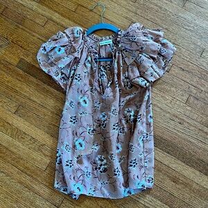 Never worn Ulla Johnson sleeveless silk shirt
